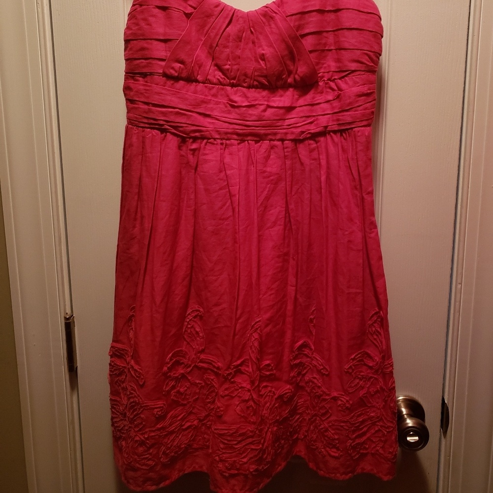 Hot pink dress NWT size 7